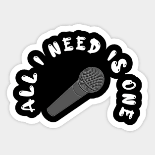 One Mic Sticker